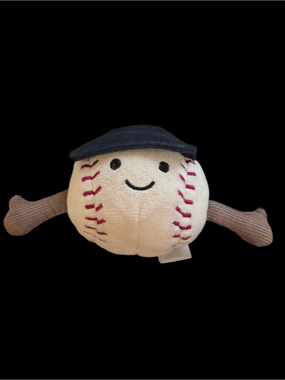 Jellycat Amuseables Sports Baseball Plush Bag Charm & Keychain